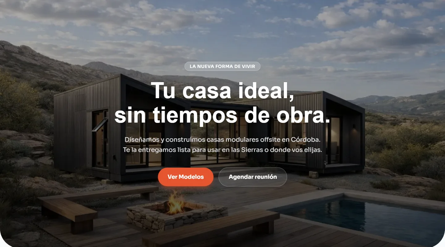 Pod by BT arquitectas: sitio corporativo + catálogo desarrollado por Kairos